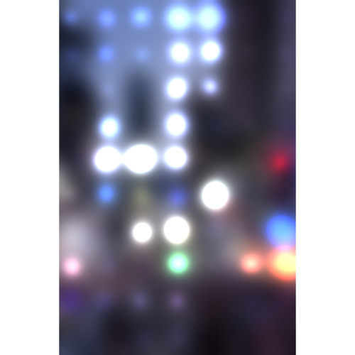 Savage Blurred City Lights Printed Vinyl Backdrop (5x7')