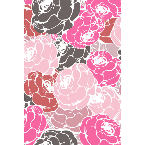 Savage Blooming Flowers Printed Vinyl Backdrop (5x7')