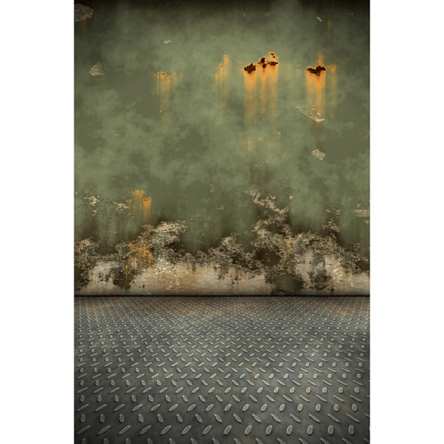 Savage Grunge Factory Printed Vinyl Backdrop (5x7')