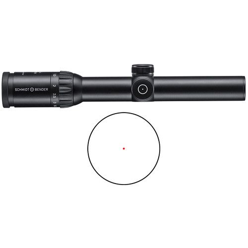 Schmidt & Bender 1.1-4x24 Zenith LM Riflescope 776-811-008 B&H