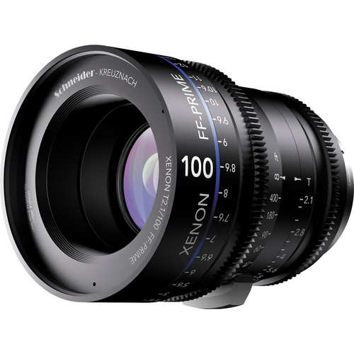 Schneider Xenon FF 100mm T2.1 Lens with Nikon F Mount (Feet)