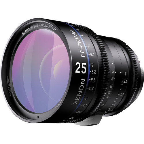 Schneider Xenon FF 25mm T2.1 Lens (F Mount, Feet)