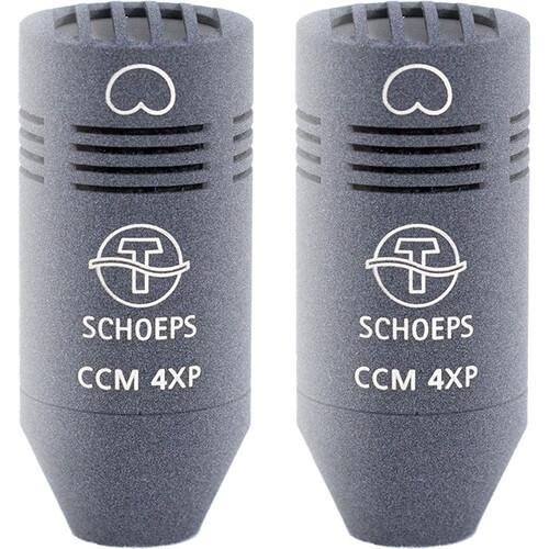 Schoeps Matched Pair CM 4XP LG Cardioid, Lemo-Disconnect Cable,Strong Proximity Effect Attenuation