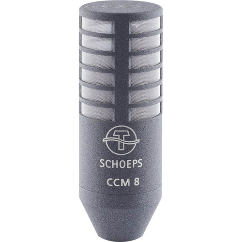 Schoeps CCM 8 K Bi-Directional Figure-8, Side-Address, Polar Pattern , Hardwired 5M Cable to XLR-3M