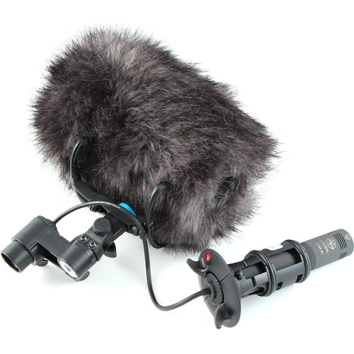 Schoeps CCM 41 LG Compact Supercardioid Microphone with Cinela Windshield (Gray)
