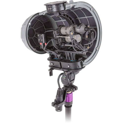 Schoeps CCM DMS R Set Double Mid-Side Condenser Microphone Trio with Windshield System