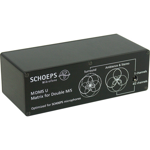 Schoeps MDMS U Matrix for M/S Surround Sound