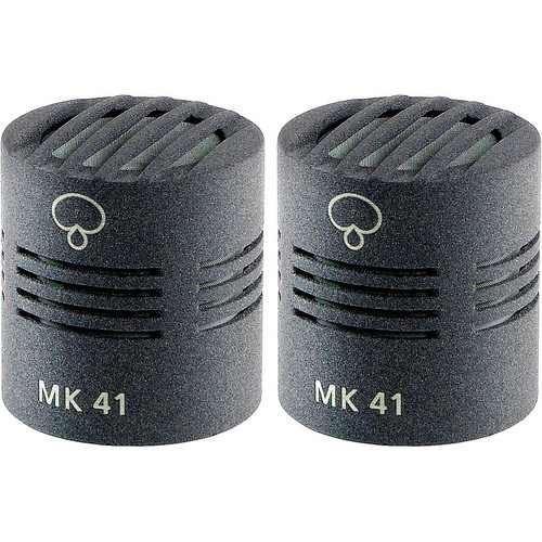 Schoeps MK 41 Microphone Capsule (Matched Pair, Matte Gray)