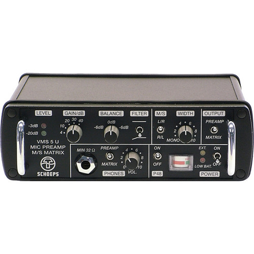 Schoeps VMS 5 U Stereo Microphone Preamplifier