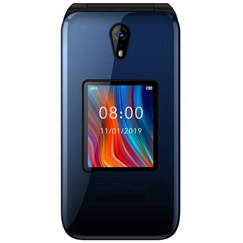 SCHOK Classic Flip 8GB Feature Phone (Unlocked)