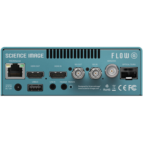 SCIENCE IMAGE Flow G 12G-SDI/HDMI 2.0 Up/Down/Cross Converter with Genlock