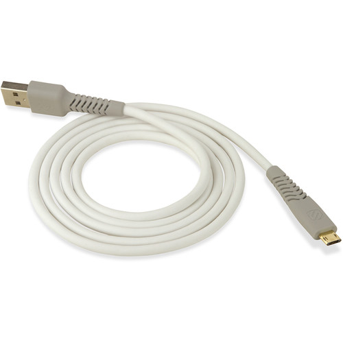 Scosche SyncAble HD USB 3.0 Type-A Male to Reversible Micro-USB Cable (4', White)