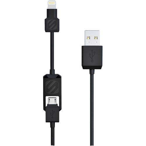 Scosche 3' smartSTRIKE Charge/Sync Cable (Black)