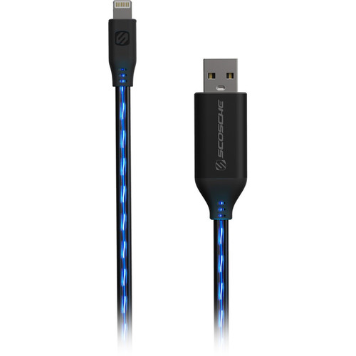 Scosche StrikeLine Flo USB Type-A to Lightning Cable (3')