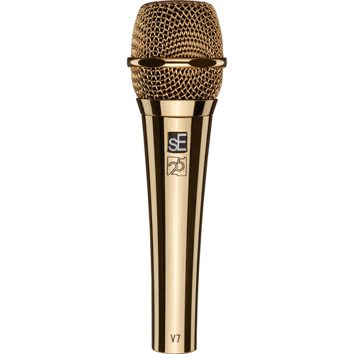 sE Electronics V7 Handheld Supercardioid Dynamic Microphone (Limited-Edition Gold)