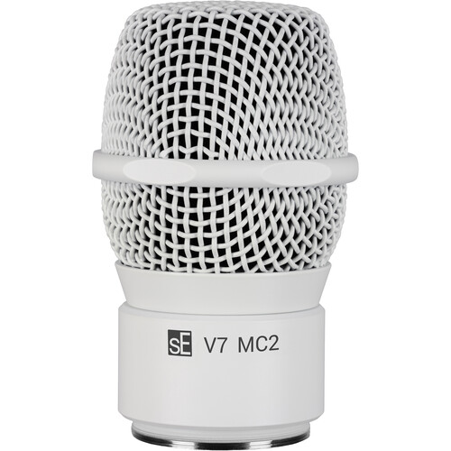sE Electronics V7 MC2 Supercardioid Dynamic Microphone Capsule with MP03 Pouch (White)