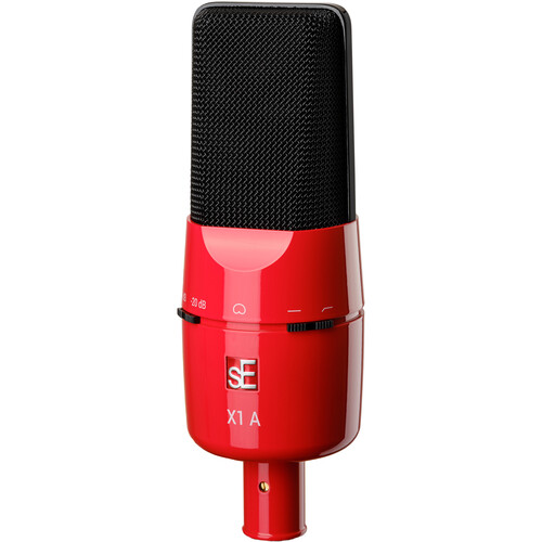sE Electronics X1 A Medium-Diaphragm Cardioid Condenser Microphone (Red 25th Anniversary Edition)