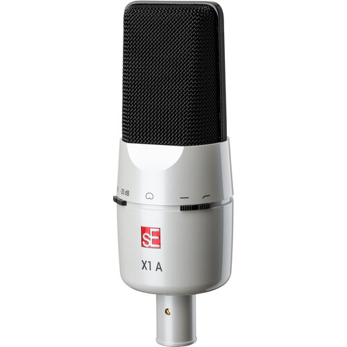 sE Electronics X1 A Medium-Diaphragm Cardioid Condenser Microphone (White 25th Anniversary Edition)