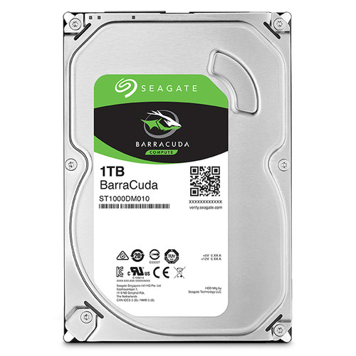 Seagate 1TB BarraCuda SATA III 3.5" Internal HDD ( Packaging)