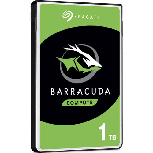 Seagate 1TB BarraCuda 5400 rpm SATA 2.5" Internal HDD