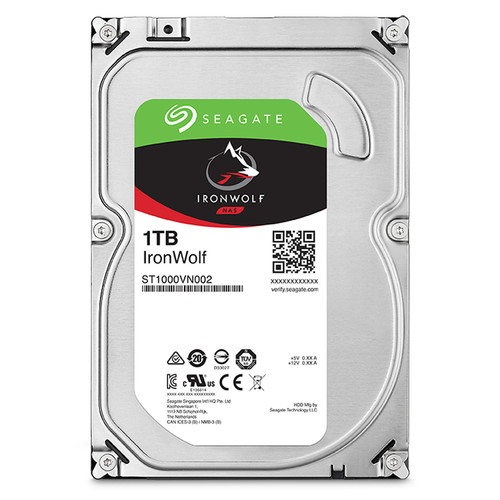 Seagate IronWolf 1TB HDD 4台セット Seagate 1TB IronWolf 5900 rpm SATA III 3.5