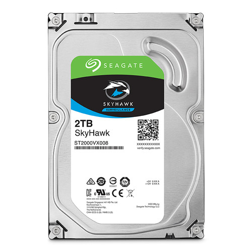 Seagate 2TB SkyHawk Surveillance SATA III 3.5" Internal Hard Drive (Retail Packaging)