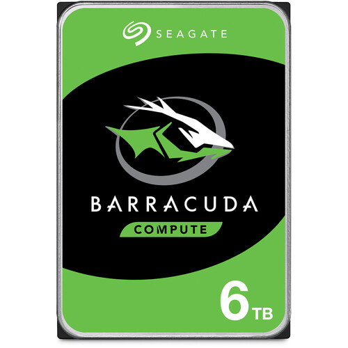 Seagate 6TB BarraCuda SATA III 3.5