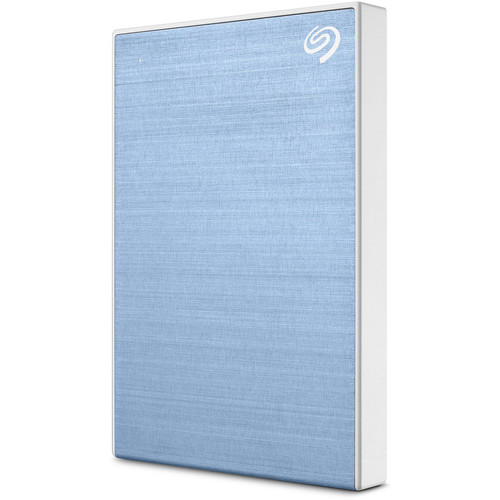 Seagate 2TB Backup Plus Slim USB 3.0 External Hard Drive (Light Blue)