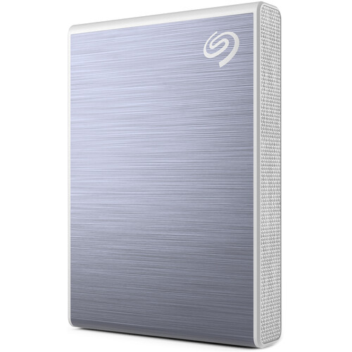 Seagate 500GB One Touch USB 3.2 Gen 2 External SSD (Blue Woven Fabric)