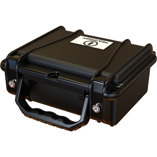 Seahorse SE120 Protective Hard Case with Keyed Metal Locks (Black)