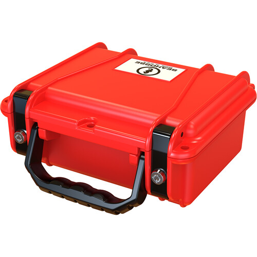 Seahorse SE120 Protective Hard Case with Keyed Metal Locks (International Orange)