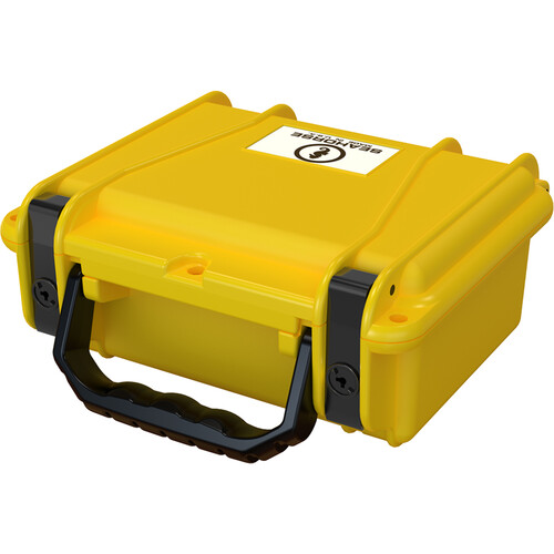Seahorse SE120 Protective Hard Case with Keyed Plastic Locks (Safety Yellow)