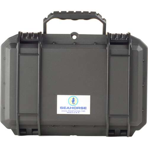Seahorse SE230 Protective Hard Case with Adjustable Divider Tray (Black)