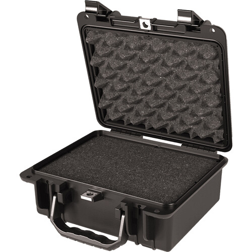 Seahorse SE300 Protective Hard Case with Interior Foam & Keyed Metal Locks (Black)