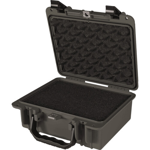 Seahorse SE300 Protective Hard Case with Interior Foam & Keyed Metal Locks (Gun Metal Gray)