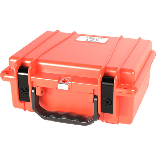 Seahorse SE300 Protective Hard Case with Keyed Plastic Locks (International Orange)