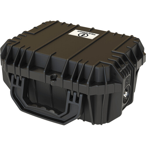 Seahorse 430 Protective Case with Metal Keyed Locks (Black)