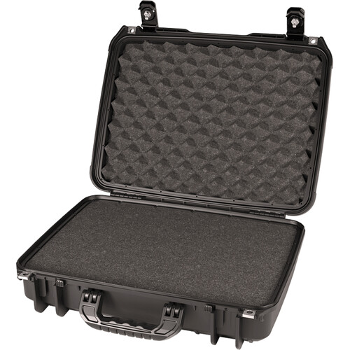 Seahorse 710CC Computer Case with Metal Keyed Locks (Foam, Black)