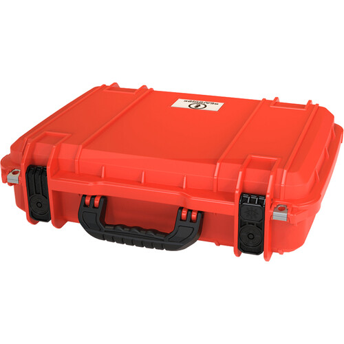 Seahorse 710CC Computer Case with Plastic Keyed Locks (without Foam, International Orange)