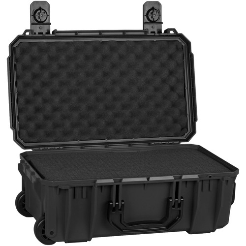 Seahorse SE830 Case with Telescoping Handle with Foam (Black)