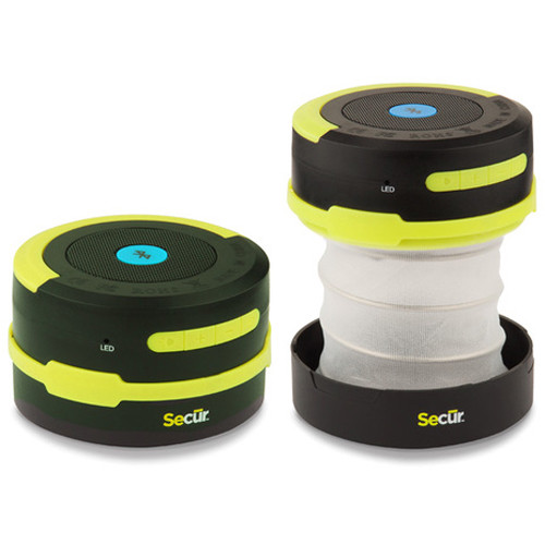 Secur SP-5004 Bluetooth Lantern & Power Bank (Black & Yellow)