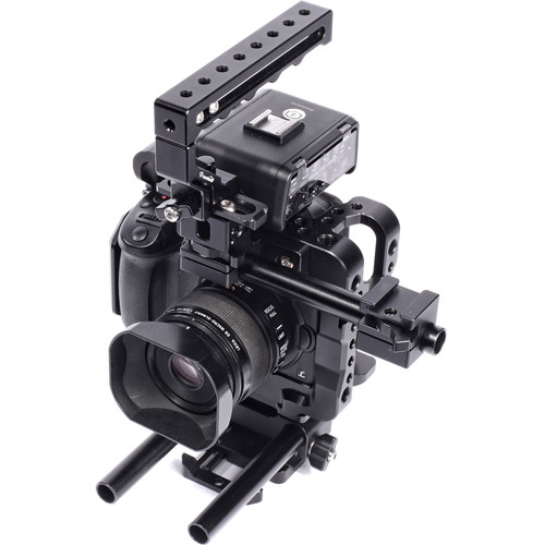 Seercam CUBE Cage for Panasonic GH5 with Top Handle, Rod Riser, and Extension Kit