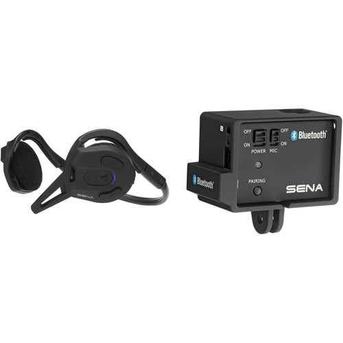 SENA Expand Bluetooth Intercom and Stereo Headset Kit with Audio Pack for GoPro