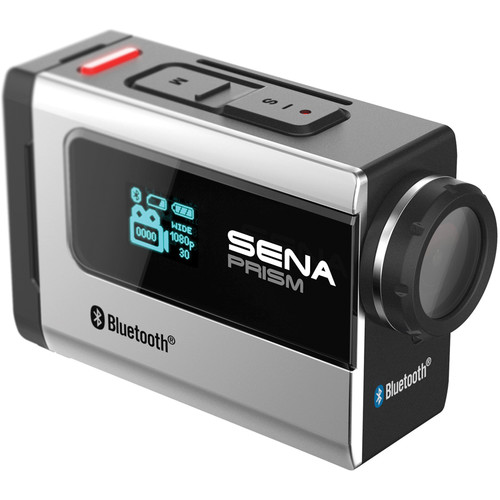 SENA Prism Bluetooth Action Camera Motorcycle Pack