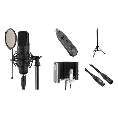 Senal SC-550X Vocal Recording Kit with Interface, Reflection Filter, Stand, and Cable