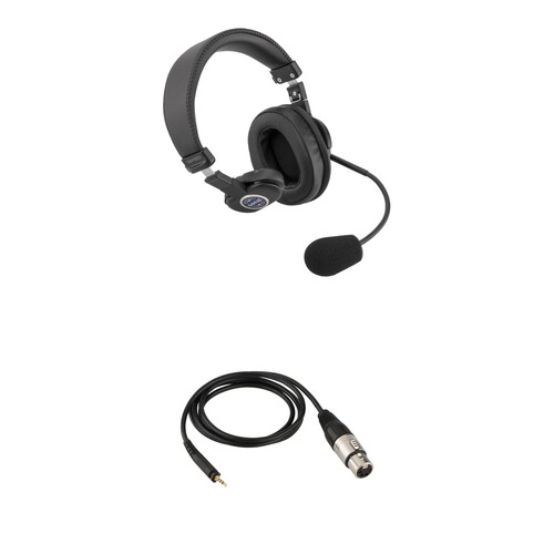Senal SMH-1010CH Single-Sided Communication Headset with 4-Pin XLRF Cable for PortaCom System