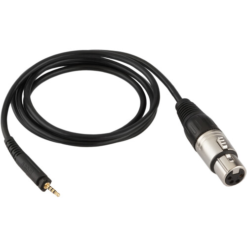 Senal SMH-H4X2 2.5mm TRRS to 4-Pin XLR Female Cable for Communication Headsets