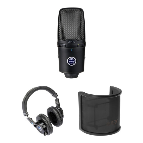 Senal UB-440 Professional USB Microphone Kit with Headphones, and Pop Filter
