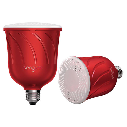 Sengled Pulse LED Light Bulb with Wireless Speaker (Pair, Candy Apple)