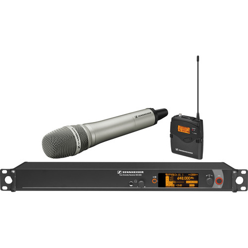 Sennheiser 2000 Series Wireless HH, Bodypack Microphone System with Neumann KK 205 Capsule (Nickel, Gw: 558 to 626 MHz)